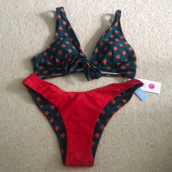 Cupshe Other - cupshe reversible bikini